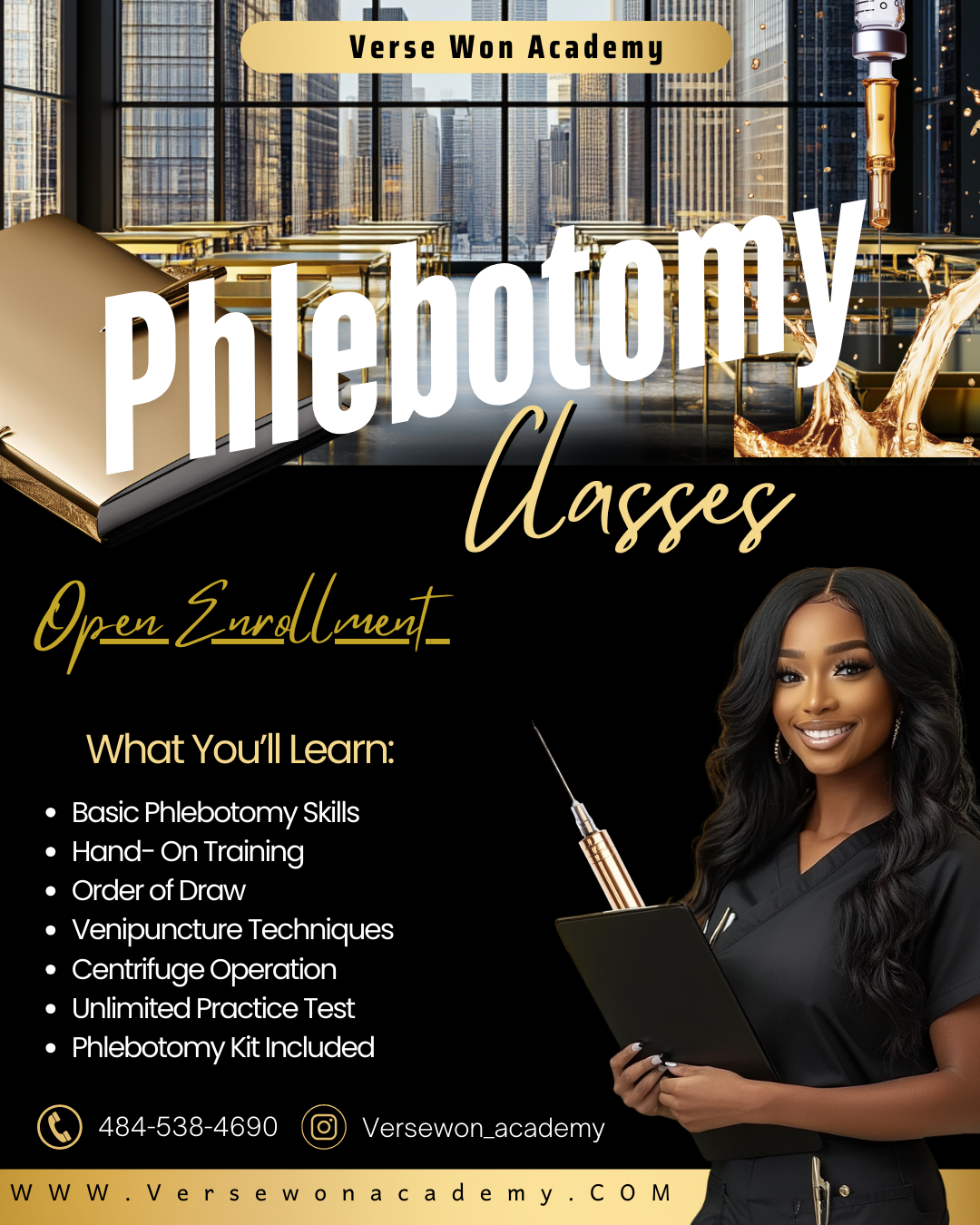 3Week-Phlebotomy Class